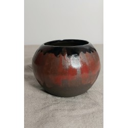 Vase Rouge et Noir